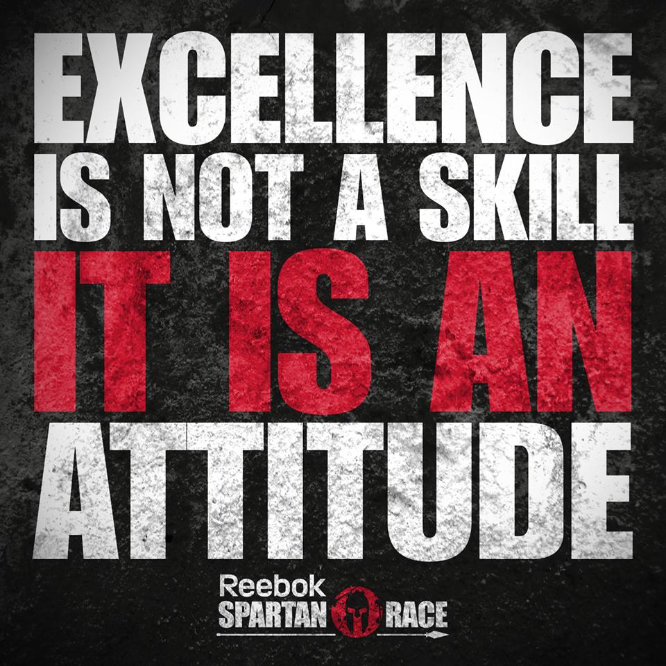 Excellence is an Attitude